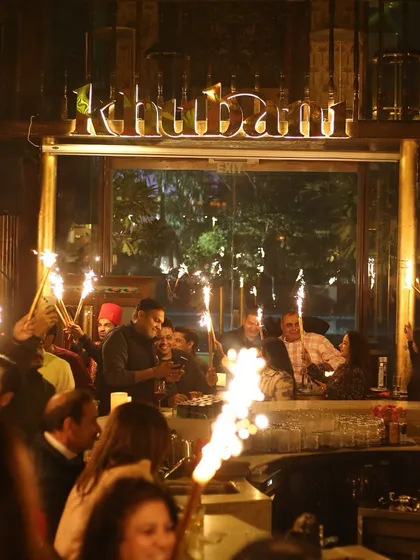 Lose yourself in the rhythm, the ambiance, and the magic of Khubani. Our nights are lit up with energy, celebration, and moments of pure joy.