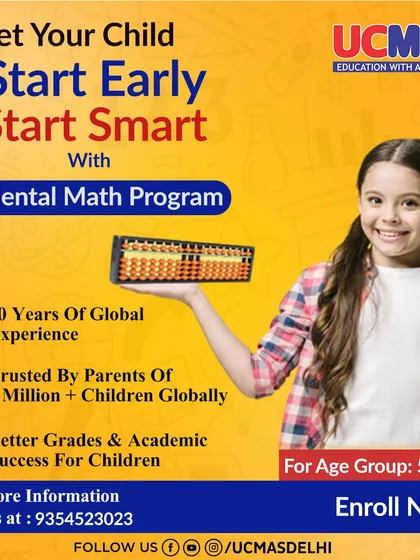 Let your child start early and start smart with our mental math program. With 30 years of global experience and the trust of over 3 million parents, we are dedicated to helping children achieve better grades and academic success.