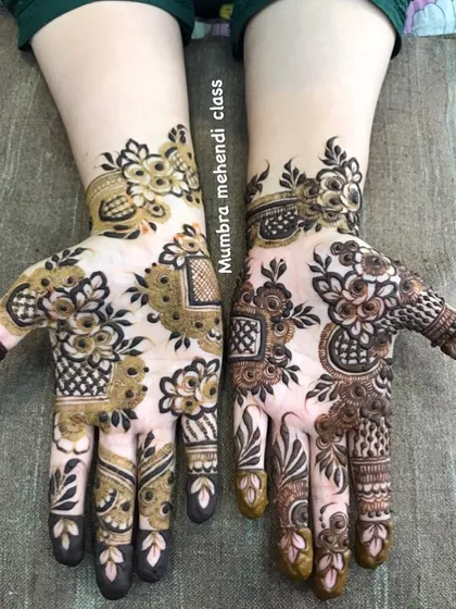 This design shows a mix of positive and negative space, with some parts filled in and others left open.