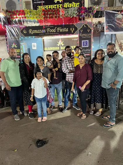 Fulfilling midnight cravings for this happy group of friends.