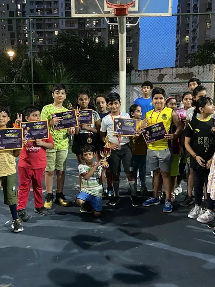 A team of champions. Here are some of my players proudly holding their certificates after a successful event. Seeing their happy faces after they have worked so hard is my biggest reward as a coach.