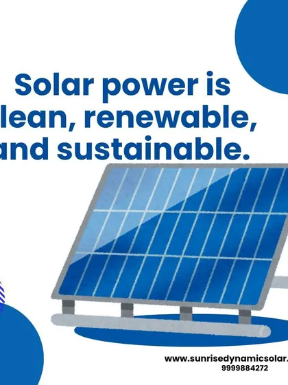 Solar power is clean, renewable, and sustainable. This simple graphic illustrates a basic solar panel, the building block of a green energy future.