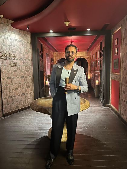 Another look at this tailored tuxedo. The details matter, whether in fashion or in law.