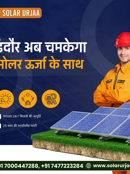 Indore will now shine with solar energy. We ensure a continuous 24/7 electricity supply and back our systems with a 25-year performance guarantee, bringing reliable power to the city.