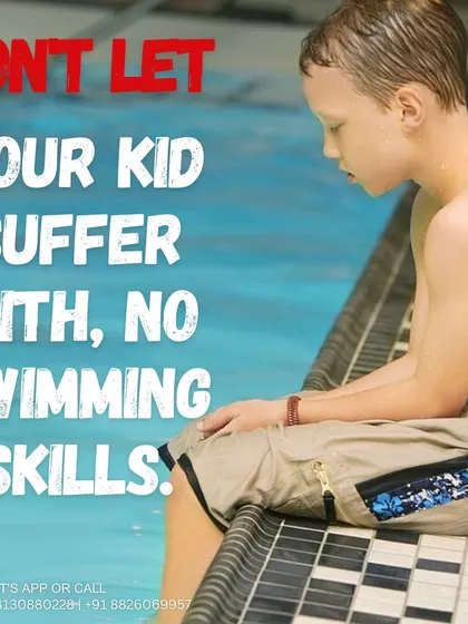 Don't let your child miss out on the fun because they lack swimming skills. We provide a supportive environment where every kid can learn to swim, build confidence, and join their friends in the pool.