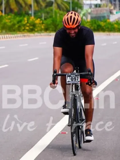 An amateur rider enjoying the race. My events are for everyone who loves to ride, from the serious competitor to the weekend warrior.