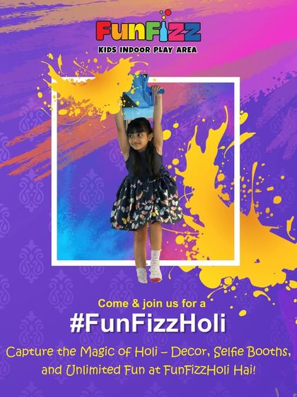 This little one is having a blast on one of our bouncy play features. The entire play area is designed for active fun.