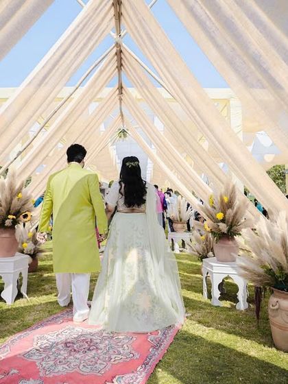 Vibrant Haldi & Mehendi Ceremonies photo 63