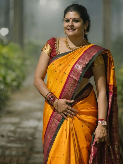 Shweta Nandakumar - Custom & Bespoke Fashion Design Elegant Sarees & Drapes photo 29