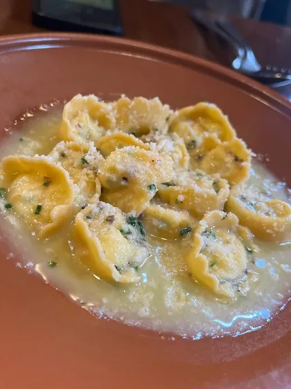 Hand-made tortellini in a simple, elegant butter-sage sauce. This dish reminded me of the beauty of letting high-quality, fresh ingredients shine.