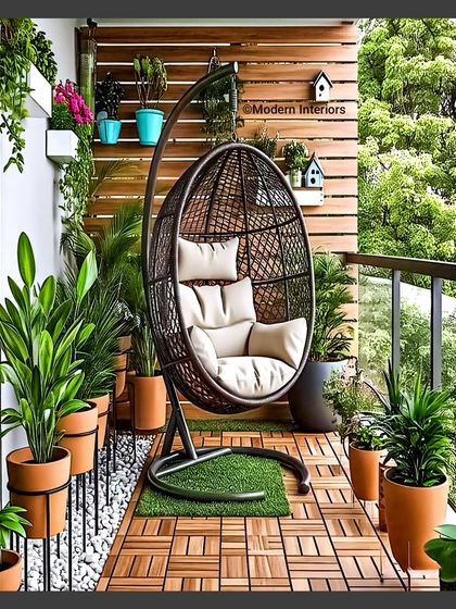 Designing with a Touch of Sweetness - Balcony Makeovers Cozy Seating Nooks photo 14