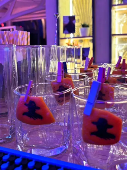 For the launch of Don Julio tequila, we created custom garnishes stamped with the iconic brand silhouette.