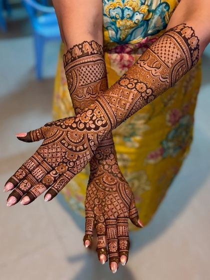 Mitali - Mehendi for Special Occasions Exquisite Bridal Mehendi photo 52