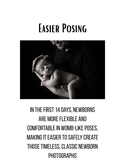 Thinking of a newborn photoshoot? The first 14 days are the golden window. Newborns are more flexible and comfortable in womb-like poses, making it easier to create those timeless portraits.