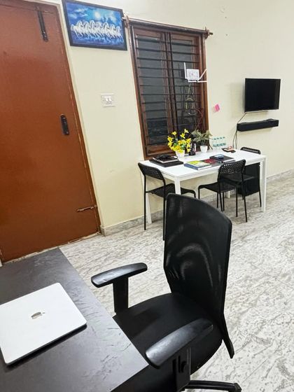 A look at a workstation in the new Bangalore office, showing the practical and focused environment we create for our team.