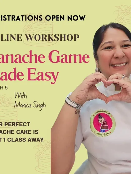 Another registration announcement for my popular ganache workshop. I love connecting with bakers from all over and helping them upgrade their skills.