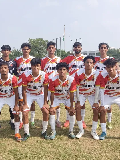 Our U-19 team ready for their match against Star Strikers FA.