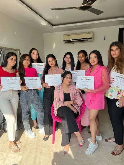 My amazing students from a recent batch, all certified and ready to start their professional journeys. Seeing their growth is the best part of my job.