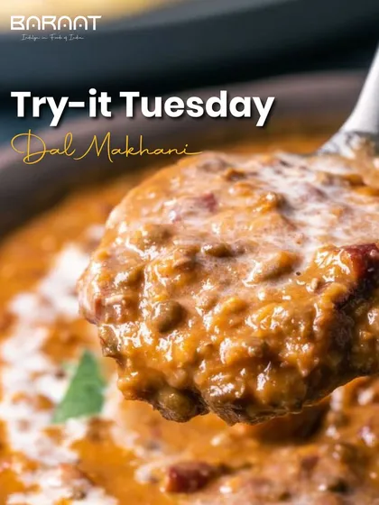 Try my irresistible Dal Makhani, a rich and creamy delight with roots in Punjab.