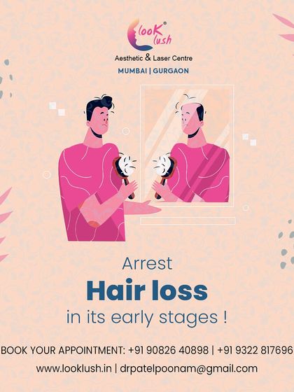 It's always best to address hair loss in its early stages before it becomes more difficult to manage. I work with you to create a personalized plan to arrest hair fall and maintain the health of your hair for the long term.