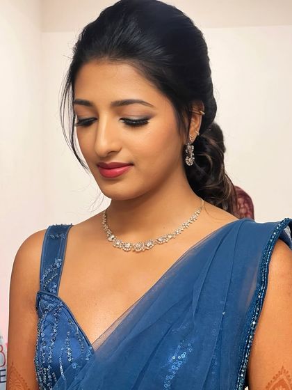 Shwetha Mahadev - Makeup Artistry Training Modern Reception & Sangeet Glam photo 37