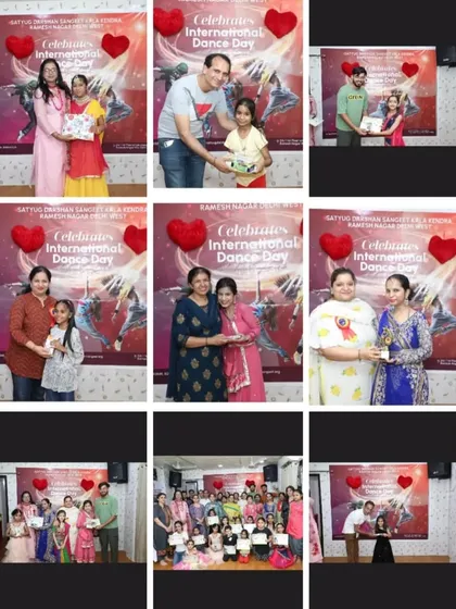 Awarding our talented young dancers for their fantastic performances on International Dance Day. Recognizing their effort and dedication is a key part of our teaching philosophy.