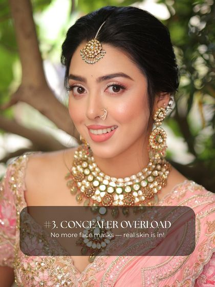 I've moved away from the "concealer overload" trend. My philosophy is to let real skin shine through, using concealer strategically only where needed.