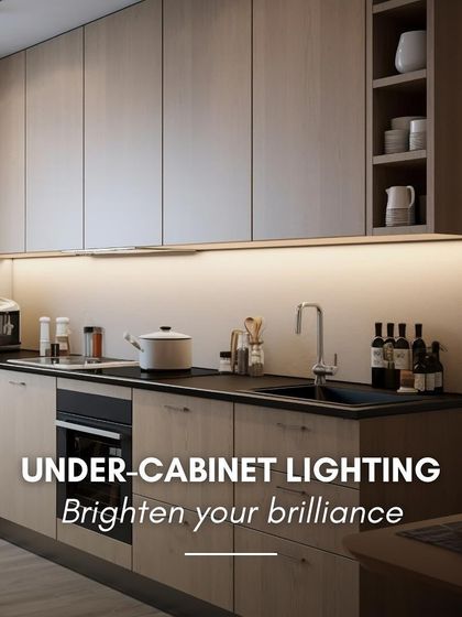 Under-cabinet lighting is a must-have feature. It brightens your workspace, eliminates shadows, and adds a touch of modern sophistication to your kitchen design. It is a small detail with a big impact.