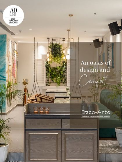 Step into an oasis of design and comfort. This cafe space redefines elegance and relaxation, with its bright atmosphere, hanging plants, and unique swing-style seating.