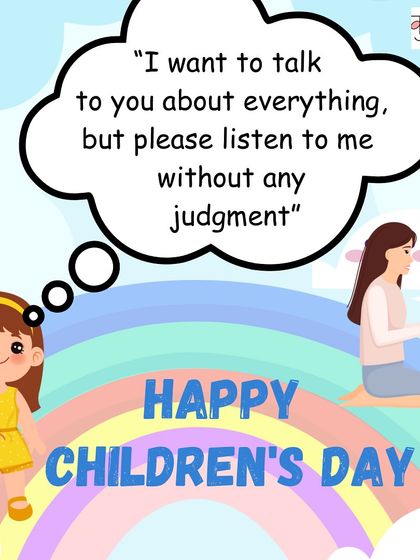 On Children's Day, a reminder of what kids truly want: to be heard without judgment. This is the foundation of respectful communication.