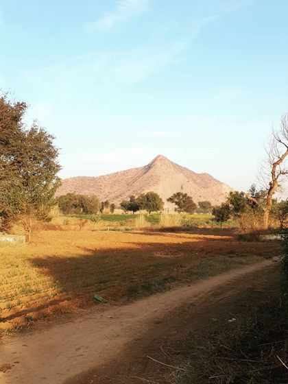 The stunning natural landscape and mountain view at the location of a new project. The architecture will be designed to honor and frame this incredible setting.