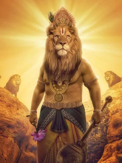 Worshipping Lord Narasimha is believed to heal diseases, mitigate sins, and offer protection from negative influences. Devotees pray to him for strength and the fulfillment of honest desires.