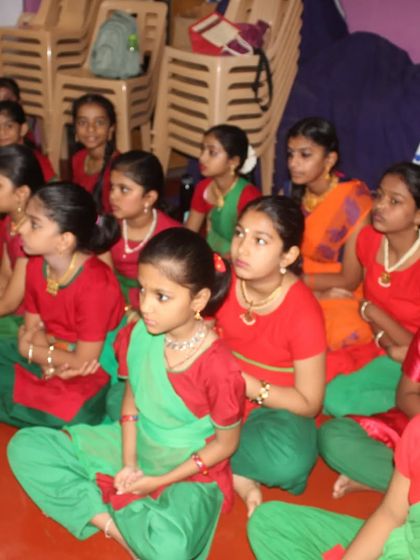 More of my young students, watching and learning as they wait for their turn.