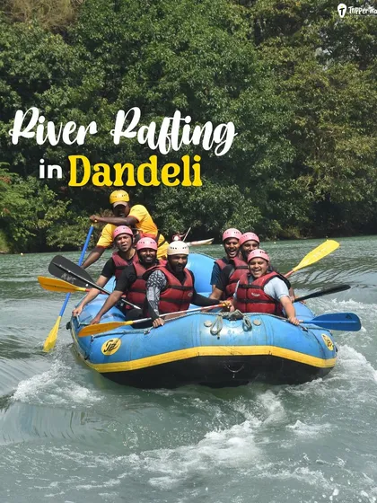 River rafting in Dandeli is an experience you have to try at least once. It's a team effort, a great workout, and an incredible amount of fun.