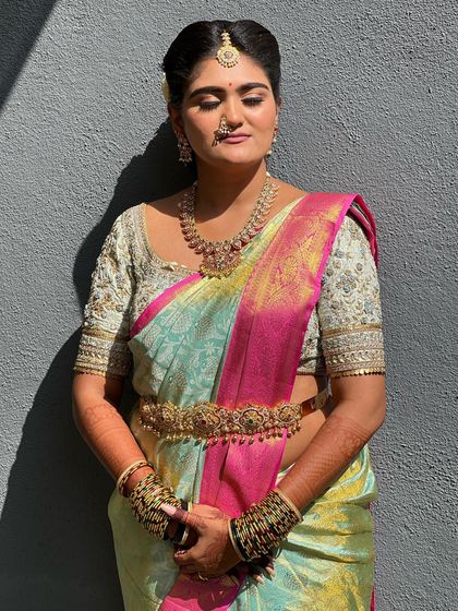 Himabindu - Bridal Makeup Classic South Indian Muhurtham Looks photo 66