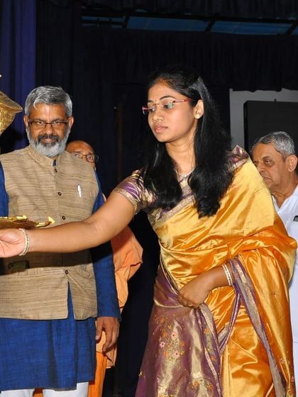 Tejaswini S - Online Group Yoga Classes My Path in Yoga: Credentials & Lineage photo 24