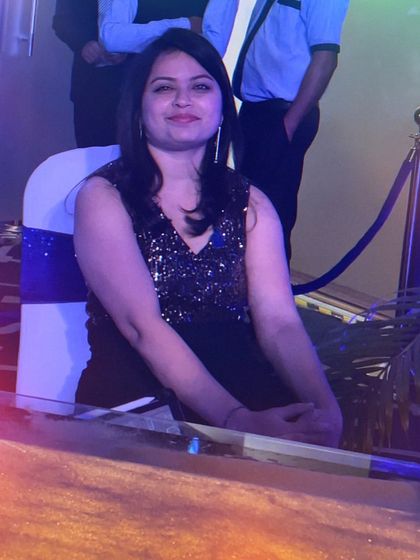 A moment of calm before the show begins. Getting ready to go on stage and tell a new story in sand for a corporate client.