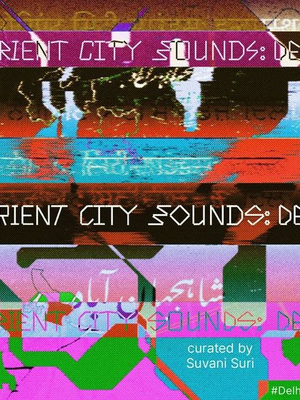 The cover for 'Norient City Sounds: Delhi', a mixtape I curated and remixed. My production services also include A&R and helping shape the sound of a larger project or compilation.