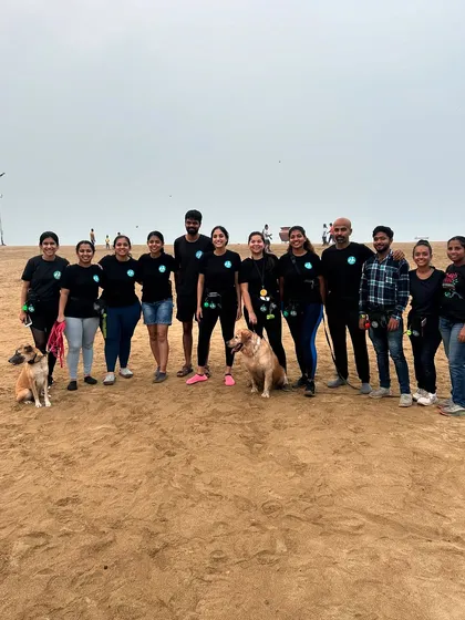 This picture was taken at a graduate meetup on a very significant day for me. It marks two years since my neurocysticercosis diagnosis. Being surrounded by my team, my clients, and these amazing dogs reminds me of my strength and purpose.