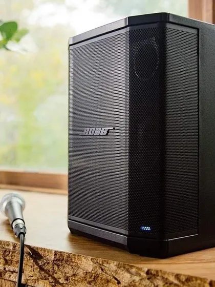 The Bose S1 Pro is versatile enough for any setting, from a small gathering to a live performance with a microphone. Its Auto EQ ensures you always sound your best.