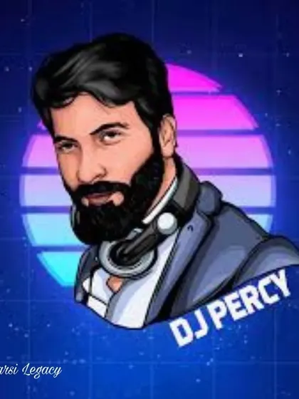 My official DJ Percy logo. This animated graphic captures the retro-cool, high-energy vibe I bring to my sets. It represents my brand of blending classic sounds with a modern, synth-wave aesthetic.