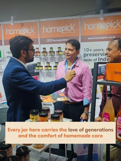 Every conversation at these events is an opportunity to explain the love and care that goes into each jar. It's homemade care, ready for a global stage.