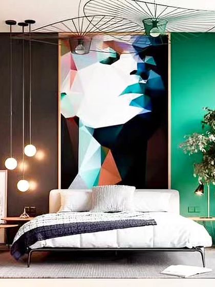 Dreaming in Colors & Textures - Modular Interiors & Room Renovation Serene Master Bedrooms photo 26