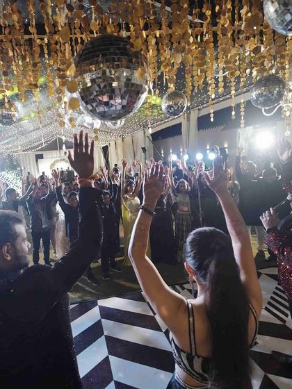 Flinters Management - Custom Wedding Design & Decor Glamorous Sangeet & Reception Nights photo 66