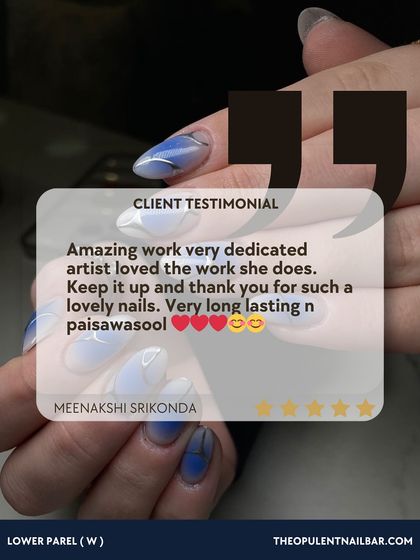 "Very long lasting n paisawasool." This is what I aim for. I want you to get the most out of your manicure.