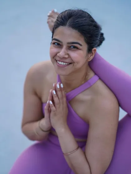 This pose, Eka Pada Sirsasana, reminds me that our path is always evolving. Something inside knows where we're going, and the practice helps us listen to that intuition.