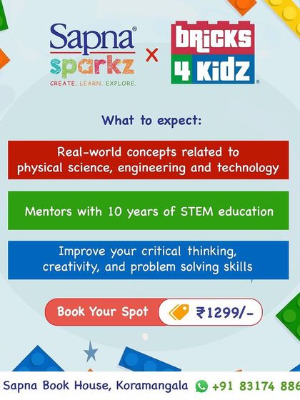 Here's what you can expect from our Bricks4Kidz LEGO workshop. We focus on real-world science and engineering concepts, guided by mentors with years of STEM education experience to improve critical thinking and creativity.