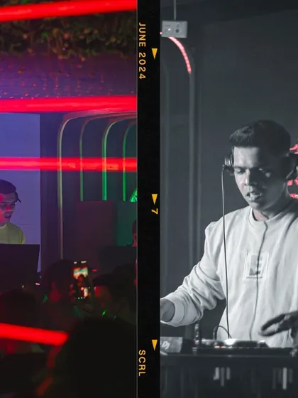 A split-screen collage showing the contrast between different lighting setups.
