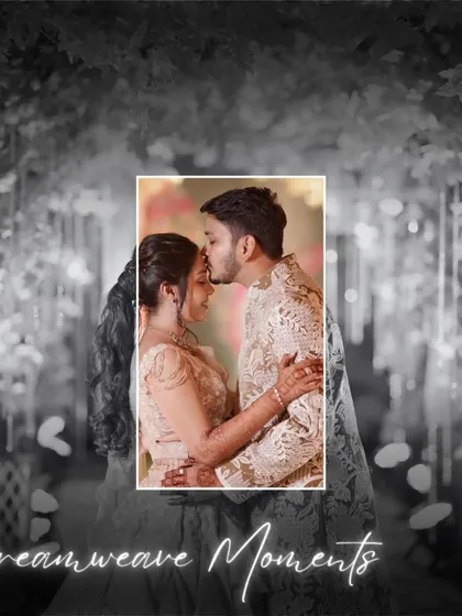 A creative edit showcasing a tender moment from the Sangeet. We don't just plan events; we help create dreamweave moments.