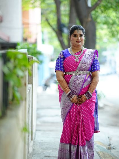 Himabindu - Bridal Makeup Engagement & Reception Glam photo 14